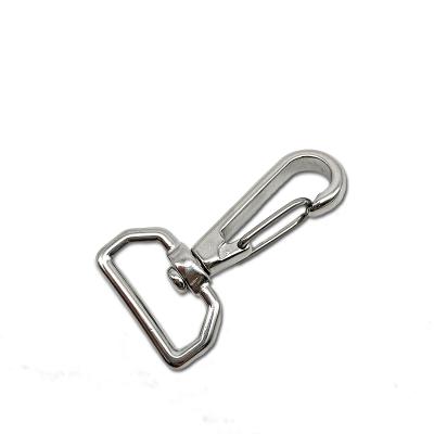 China corrosion resistant & High Quality Rust Prevention 28*65 Mm 304/316 Stainless Steel Spring Snap Hook Single Swivel Instant Spring Hook for sale