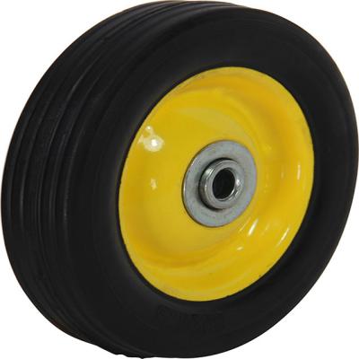 China Machinery Repair Shops 10 inch semi-pneumatic rubber wheel tubeless tyres with steel rim for sale