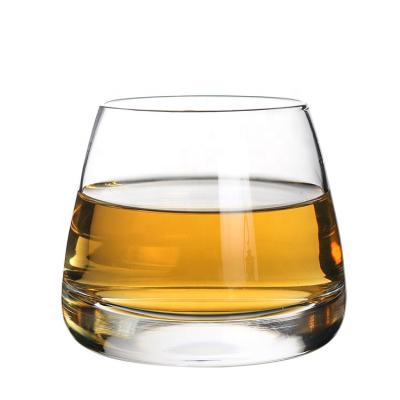 China No Custom Handmade Crystal Whiskey Glass Mug With Thick Base for sale