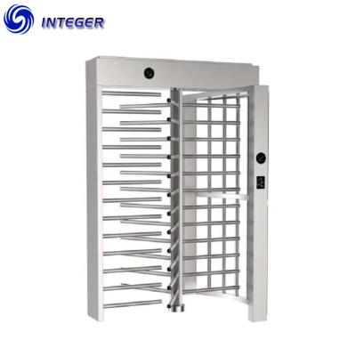 China 1.2 / 1.5mm Automatic SUS304 Security Turning Full Height Turnstile Gate INSWG-835 for sale