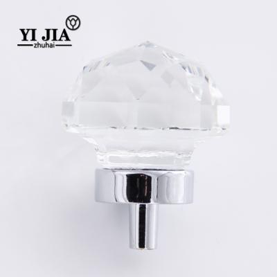 China New Modern Crystal Door Knob Buffet Knobs Handle And Knob for sale