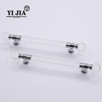 China Specialty Modern Clear Drawer Tape Depression Europe Glass Buttons for sale