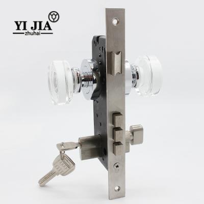 China Fashionable Bedroom Furniture Hardware Sliding Door Handle Knob Lock for sale