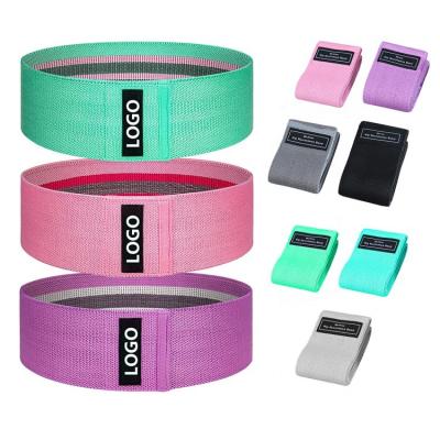 China Fit Body Booty 3 Resistance Bands For Legs And Butt Exercise Fitness Bands With Visual Workout For Women for sale