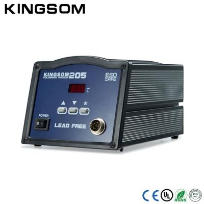 China Machinery repair shops 3 in 1 hot air BGA rework station heat gun soldering station with DC power supply Kingsom brand for sale