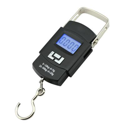 China Portable Weight Function 50kg 10g Hang Luggage Scale for sale