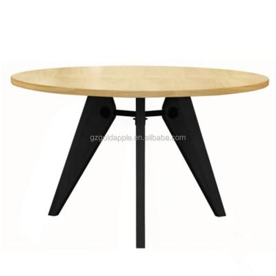 China Jean Prouve Dining Table Modern, Rectangular Round Solid Wood Dining Table for sale