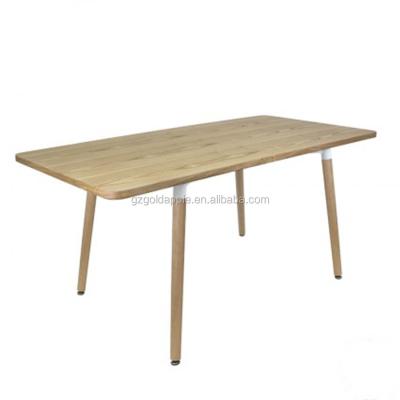 China Scratch Resistant Wholesale Customize Wooden Dining Table Design for sale