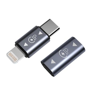 China Safe Data Transfer Convenient Charging Type-C To Light ning Adapter For Apple Support OTG for sale