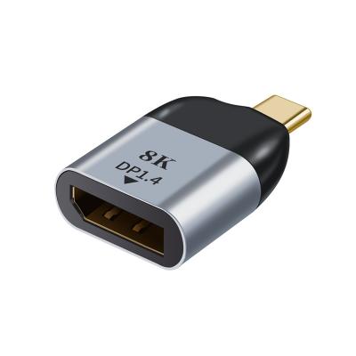 China 8K UHD Camera USB C to Displayport 1.4 USB-C Adapter to 8K DP Converter Cable for MacBook Samsung S10/S9 Huawei P40 Xiaomi for sale