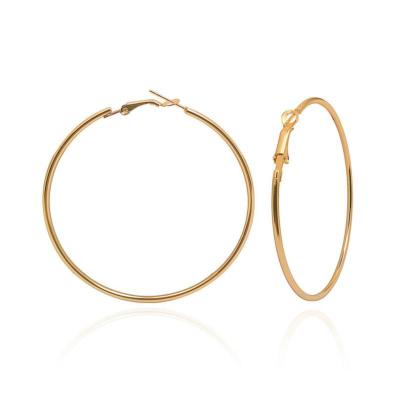 China High Quality Lead Free Fashion Trendy Circle Earring Piercing Jewelry For Women for sale