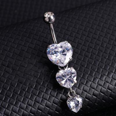 China Chinese manufacturer lead free fashional add charm heart shaped zircons bulge ring for women for sale