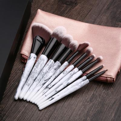 China Angular blush to make up brushes with make up pocket for beauty tool kits for sale