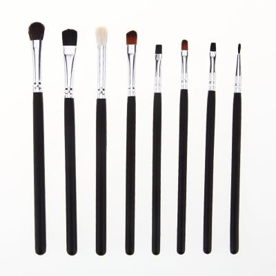 China Angular Blush 8PCS Professional Cosmetic Eyeshadow Brush Set For Eyes Makeup for sale