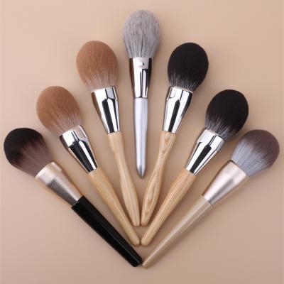 China Powder Brush Simple Makeup Powder Brush Beauty Make Up Brush Best For Loose Powder Professional Cosmetic Brush for sale