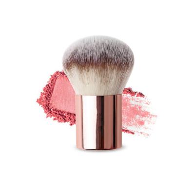 China Angular Blush Professional Kabuki Powder Brush for Makeup Powder and Blusher with Synthetic Hair for sale