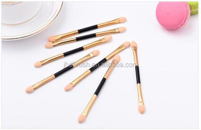 China Double Smudge Brush Sumudger Sponge Side Brush For Makeup Eyeshadow for sale