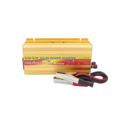 China 5V USB Output Smart 2kw DC To AC 12v 220v 2000w Inverter Solar Power Inverter for sale