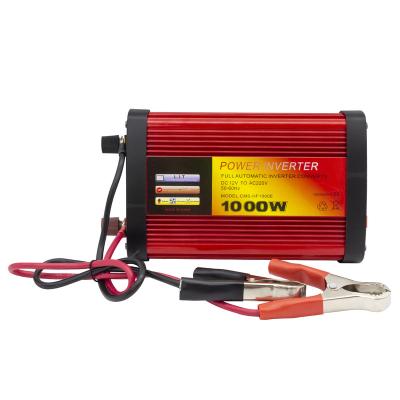 China Full Automatic Solar System Inverters Converts DC 12v To AC 220v 1000w Power Inverter for sale