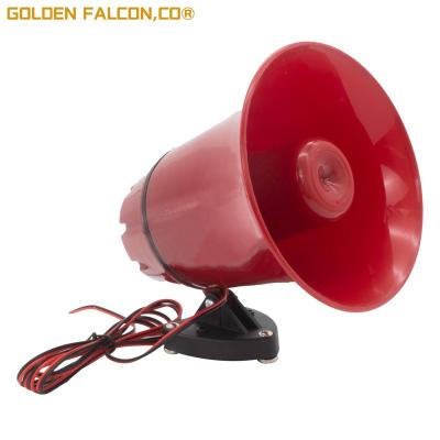 China Wholesale Cheap Klaxon Speakers Red Outdoor Car Horn Speakers For Sale for sale