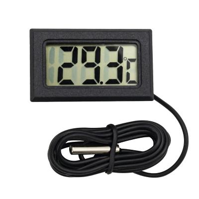 China Electronic Digital Thermometer LCD Display with Probe Cable for Thermostat Oven Freezer Fish Tank Aquarium Pet Incubators 13235 for sale