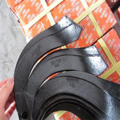 China Cultivators Performance 581 Long Hole Single Hole Rotary Tiller Blades for sale