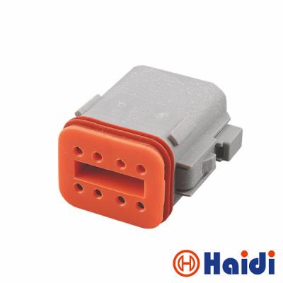 China 8 Way Female ECU Connector Plug 2 Row DT Deutsch Wiring Connectors DT06-08SA for sale