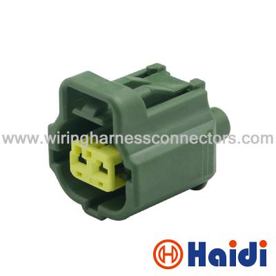 China Conector femenino de la manera PA66 GF30 del conector 2 del inyector de combustible de Tyco para SUV 184006-1 en venta