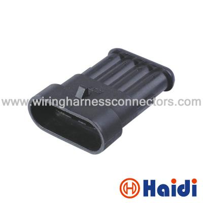 China TE 4pin Equivalent Part Automotive Automobile Housing Waterproof Connector 282106-1 for sale