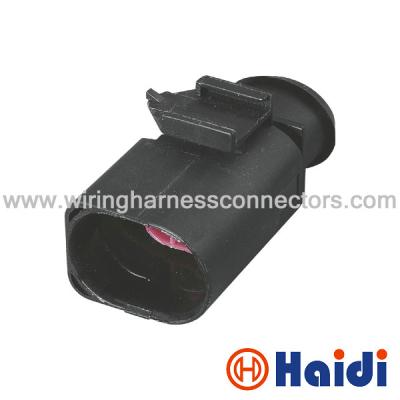 China Waterproof Automotive Electrical Connectors 6 Way Male Black 3B0 973 813 for sale