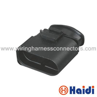 China 14 Pole Sealed Male Auto Waterproof Connector Black Copper Alloy Terminal 6X0 973 817 for sale