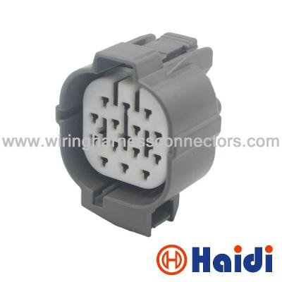 China 14 Pin Female Auto Cable Connectors PBT Sealed 2.3mm For Automobile 6189-0136 for sale