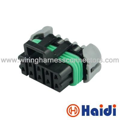 China 10 Way Female PBT PA66 GF30 Connector Automotive Sealed  For Sedans12177081 for sale