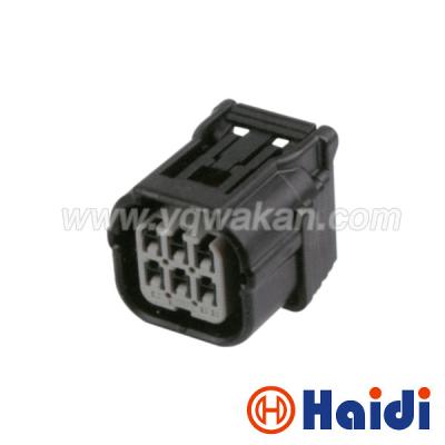 China 6 Pin Waterproof PA66 + GF Housing Female Automotive Harness Connectors 6189-7040 for sale