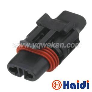 China Männlicher multi Kabelstrang-Verbindungsstück-Delphi 2 Pin wasserdichter Pin-Stecker 12020599 zu verkaufen