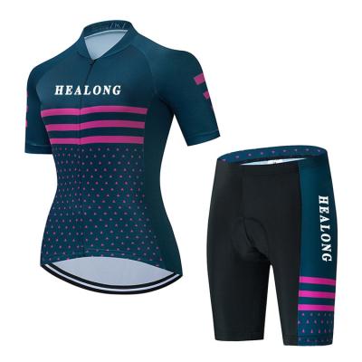 China Factory Direct Sales Breathable Customization Recycling Singlet Set Women Wholesale Sublimation CyclingJersey Men for sale