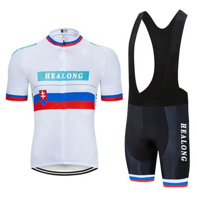 China Wholesale Bicycle Sportswear Breathable Fabric Mens Polyester Spandex Wear Custom Cycling Wear for sale