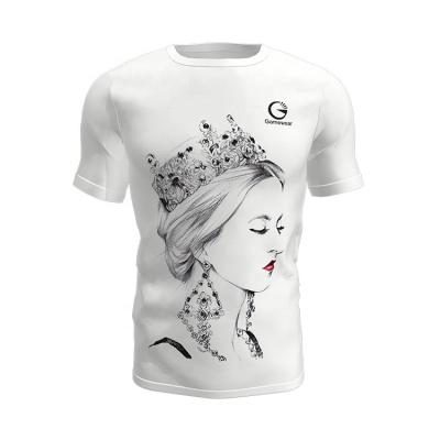 China Wholesale Empty Clothing Fashion Women's Clothing Men's Blank T-shirt Printing Sublimation Anti-pilling Anti-pilling Sports Cotton T-shirt for sale