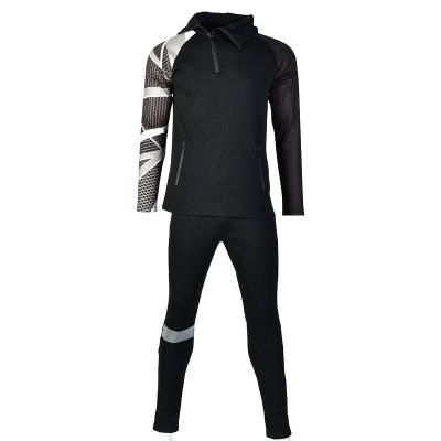 China Antistatic Design Your Own Wholesale Custom Cotton Polyester Stripe Men's Tracksuit for sale