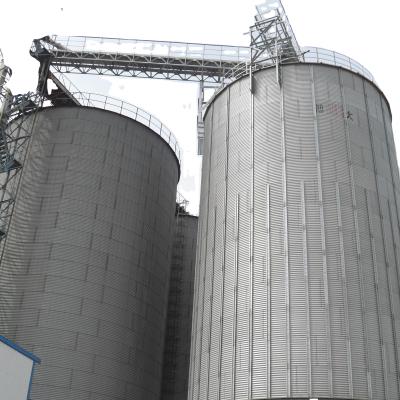 China Factory flat bottom and hopper bottom silos/grain storage steel silo on hot sale for sale