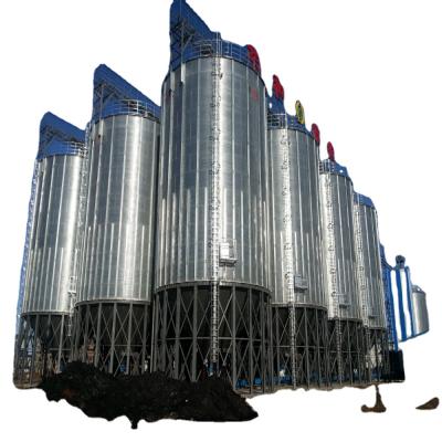 China Poultry Farm Used Feed Storage 500t Hopper Bottom Grain Steel Silo With 45 Degree Hopper Selling On Competitive Price for sale