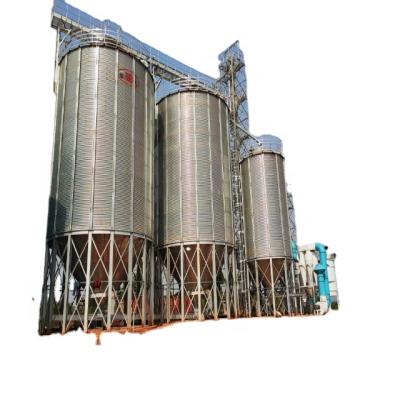 China Factory 200t galvanized steel silo, steel silo, steel silo storage system for sale