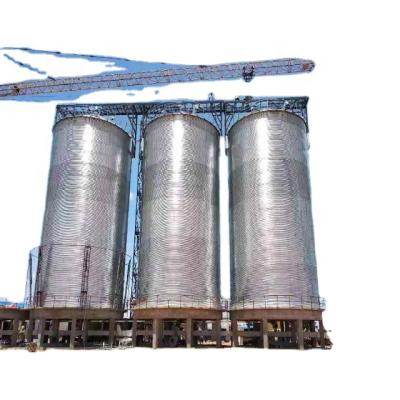 China Poultry Farm Used Feed Storage Galvanized Bolted Steel Grain Storage Silo Bins Prices for sale