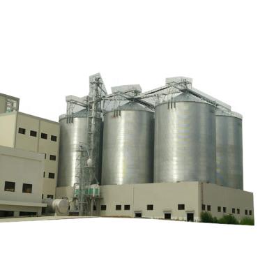 China Steel Factory Grain Storage Silos With Flat Bottom For Hot Sale All Over High Plain for sale