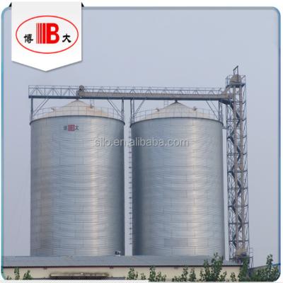 China Fire Resistant Roof Grain Scraper / Chain Conveyor On Steel Silo With Catwalk For Support for sale