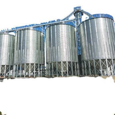 China grain storage grain bulk belt conveyor/chain conveyor/elevator tower/walkway/support used for grain storage silo steel bins for sale