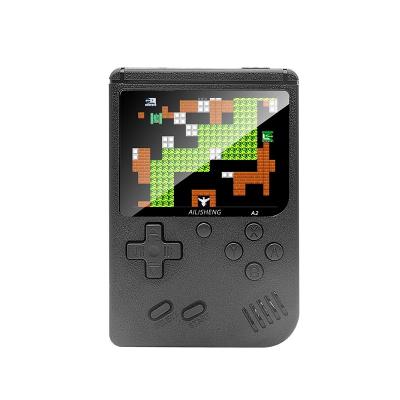 China TV Support Mini Single Pocket Portable Sip Game Box 400 in 1 Dual Video Handheld Game Player Single Sip Game Console for sale