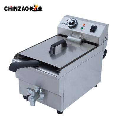 China Restaurant Table Top Electric Deep Fryer For Sale Commercial Kitchen Single Tank Deep Fryer for sale