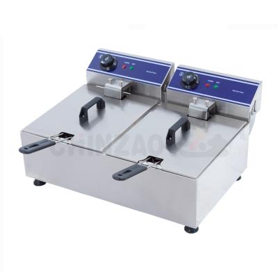 China CHINZAO China Hotel Supplier Offered New Model DZL-20B Turkey Electric Fryer Machine for sale