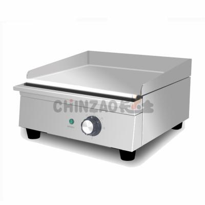 China High Quality Commercial Catering 1400W Kitchen Equipment Electric Griddle for sale